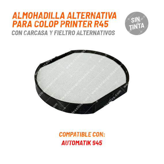 Almohadilla Alternativa para Printer R45 Sin Tinta