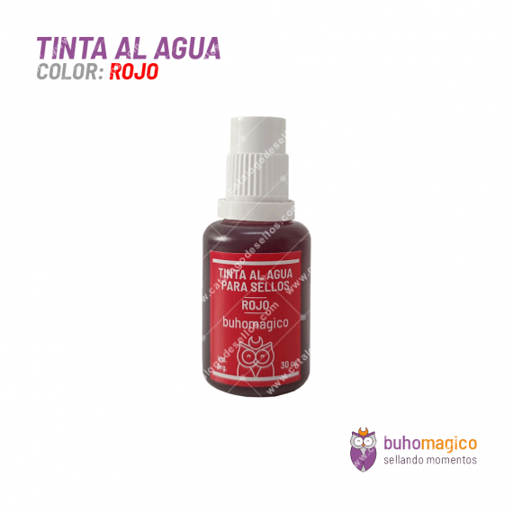 Tinta Roja BuhoMagico 30cc