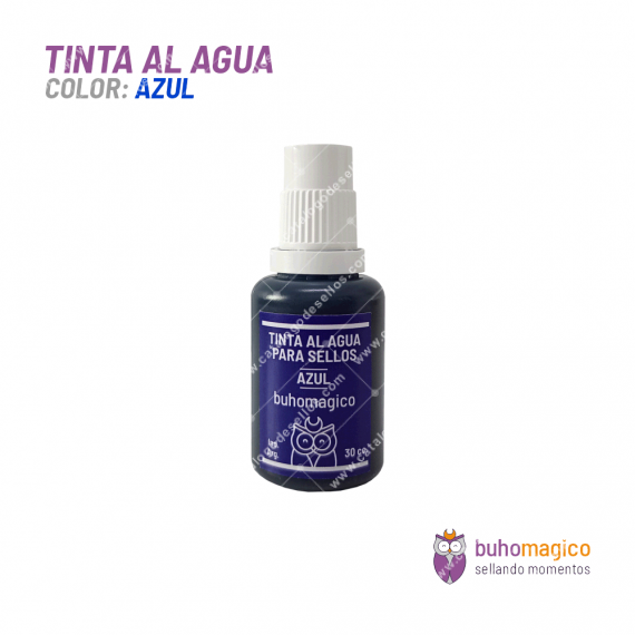 Tinta Azul BuhoMagico 30cc