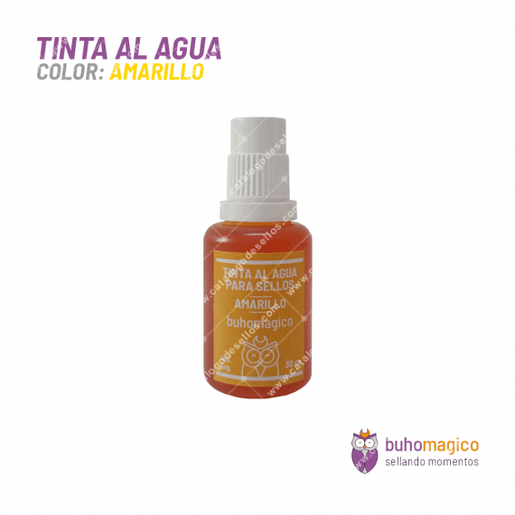 Tinta Amarilla BuhoMagico 30cc