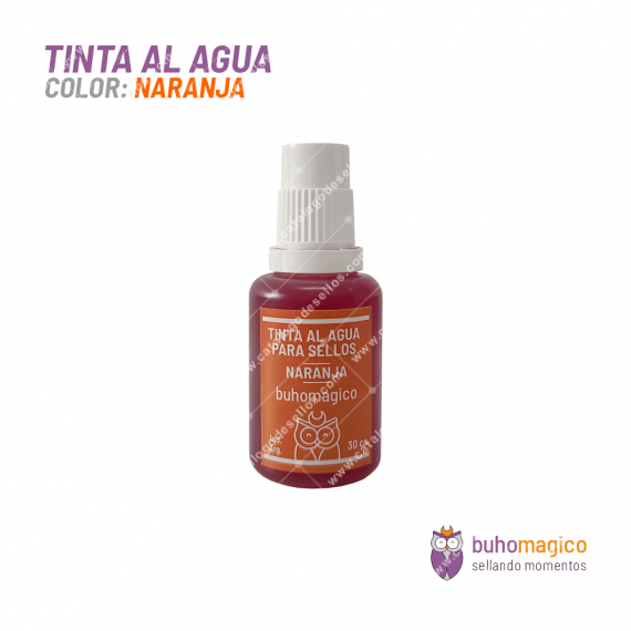 Tinta Naranja BuhoMagico 30cc