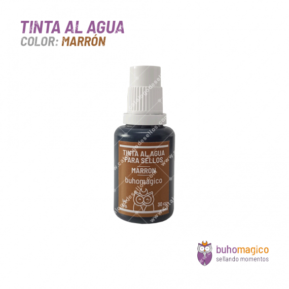 Tinta Marrón BuhoMagico 30cc