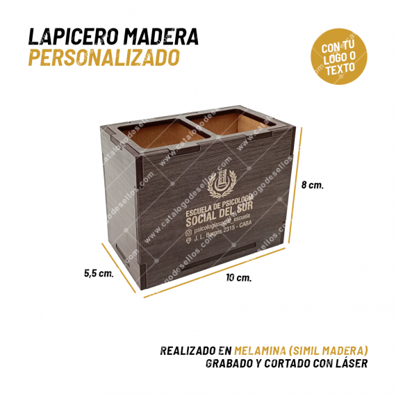 Lapicero Madera Personalizado